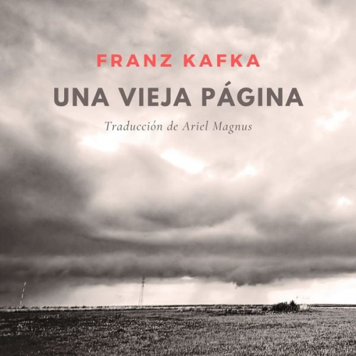 Franz Kafka - Una vieja página