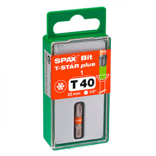 SPAX® T40 T-STAR Plus Bit, 1 St.