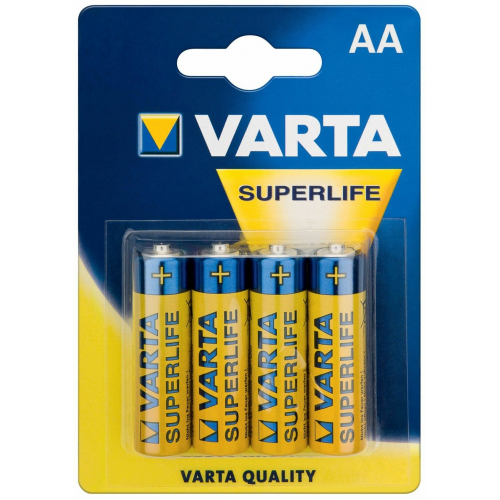 Varta Longlife Mignon AA R6P 4Stück gelb