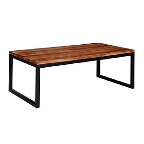 WOHNLING Couchtisch Massivholz sheesham 110,0 x 60,0 x 40,0 cm