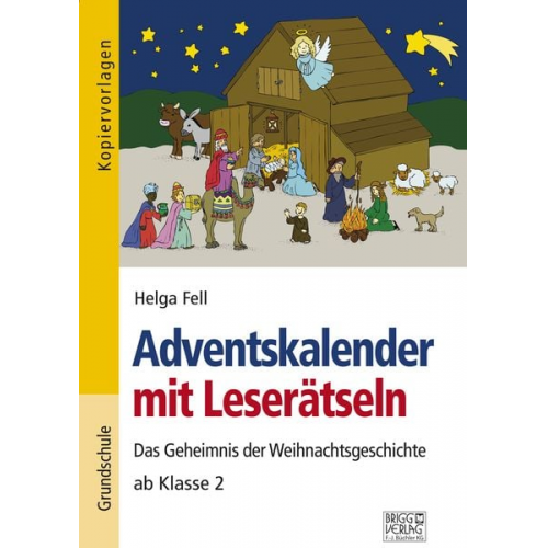 Helga Fell - Adventskalender mit Leserätseln