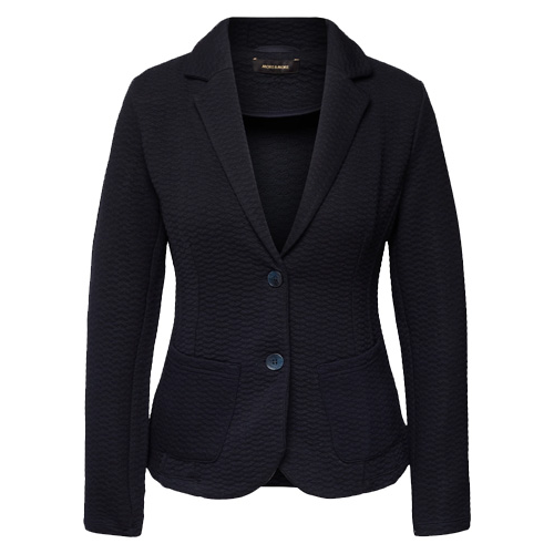 More &amp; More Blazer Structured Jersey marine