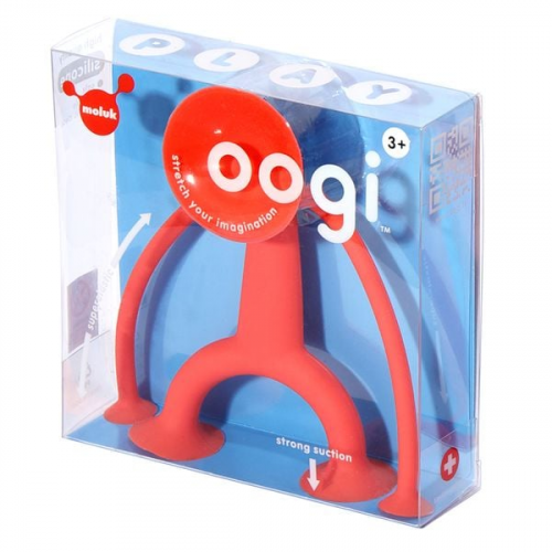 Moluk - Oogi Elastische Spielfigur rot