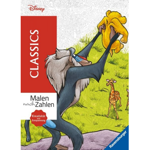 Malen nach Zahlen Disney: Classics - Malbuch für Erwachsene