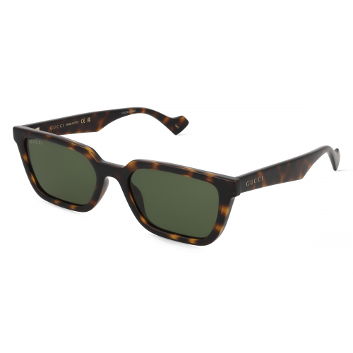 Gucci GG1539S Herren-Sonnenbrille Vollrand Eckig Acetat-Gestell, braun