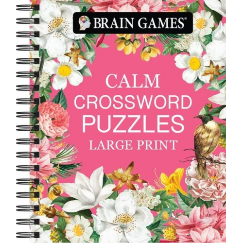 Publications International Ltd Brain Games - Brain Games - Calm: Crossword Puzzles - Large Print