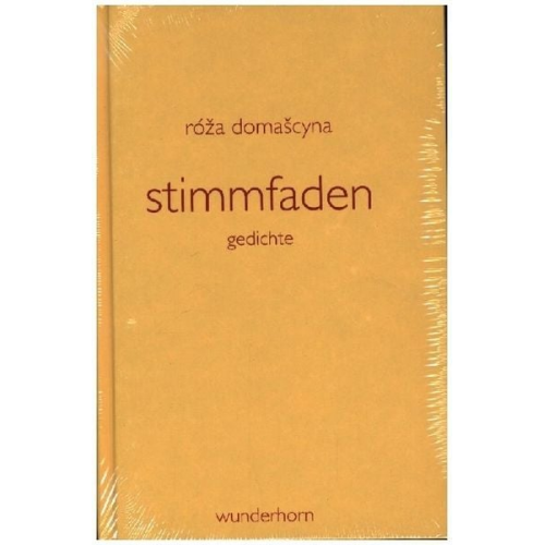 Róza Domascyna - Stimmfaden