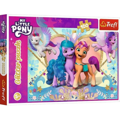 Glitter Puzzle 100 - My little Pony