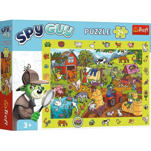 Observation / Beobachtungs Puzzle 24 - Spy Guy Farm