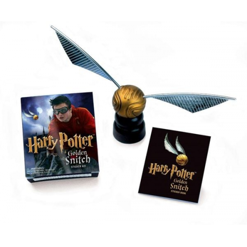 Available Not - Sticker Bk-Harry Potter Golden