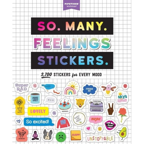 Pipsticks®+Workman® - So. Many. Feelings Stickers.