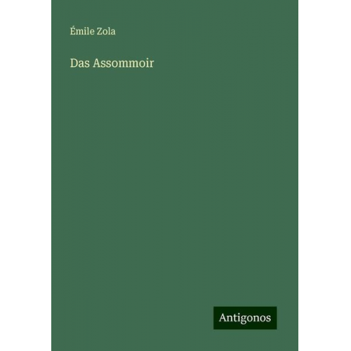 Emile Zola - Das Assommoir