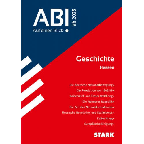 STARK Abi - auf einen Blick! Geschichte Hessen ab 2025