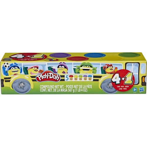 Hasbro - Play-Doh Schulbus 5er-Pack