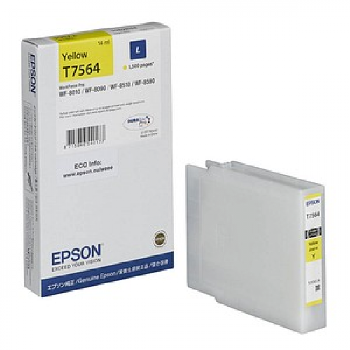 EPSON T7564L  gelb Druckerpatrone