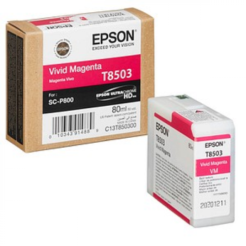 EPSON T8503  Vivid Magenta Druckerpatrone