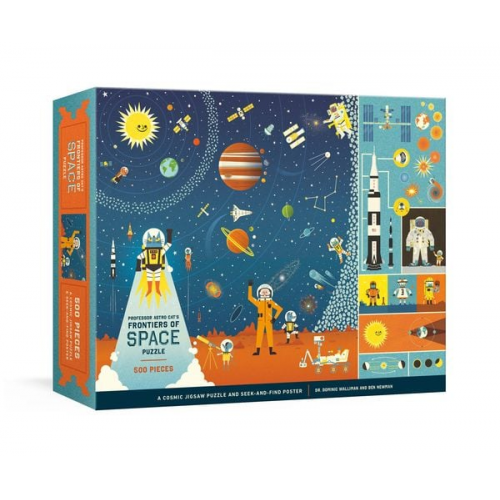 Dominic Walliman - Professor Astro Cat's Frontiers of Space 500-Piece Puzzle