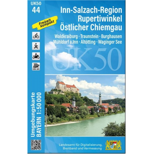 UK50-44 Inn-Salzach-Region, Rupertiwinkel, Östlicher Chiemgau