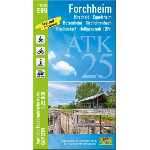 ATK25-E09 Forchheim (Amtliche Topographische Karte 1:25000)