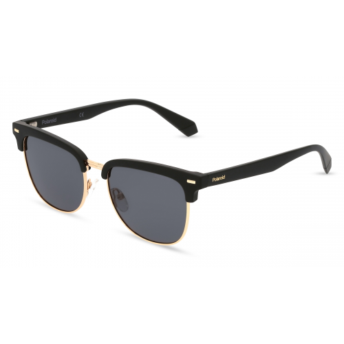 Polaroid PLD 4121/S Unisex-Sonnenbrille Vollrand Browline Metall-Gestell, gold