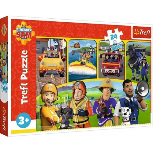 Maxi Puzzle 24 Teile - Feuerwehrmann Sam