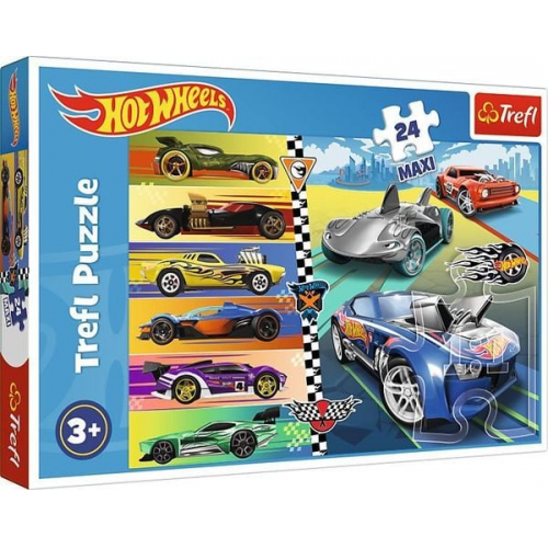 Maxi Puzzle 24 Teile - Hot Wheels