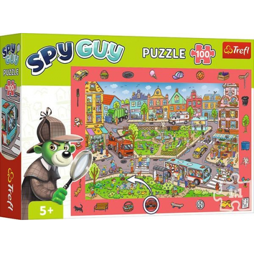 Observation / Beobachtungs Puzzle 100 - Spy Guy - Stadt