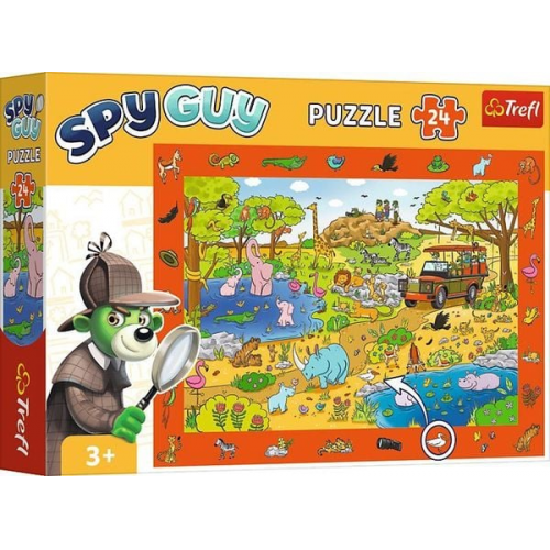 Observation / Beobachtungs Puzzle 24 - Spy Guy Safari