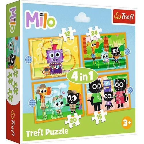 4 in 1 Puzzle - MILO