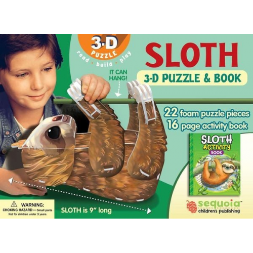 Sloth 3-D Puzzle