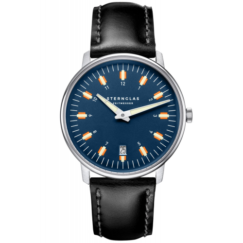 Sternglas S01-EG06-BR02 Herrenuhr Egor Schwarz/Blau