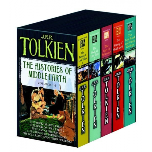 J. R. R. Tolkien - The History of Middle-Earth 5-Book Boxed Set