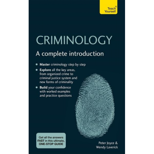 Peter Joyce Wendy Laverick - Criminology