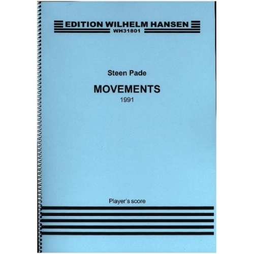 Steen Pade - Movements For Cello And Guitar (Score)