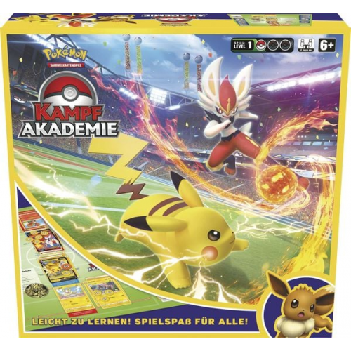 Pokémon TCG - 3er-Display-Pack: Kampfakademie Pikachu