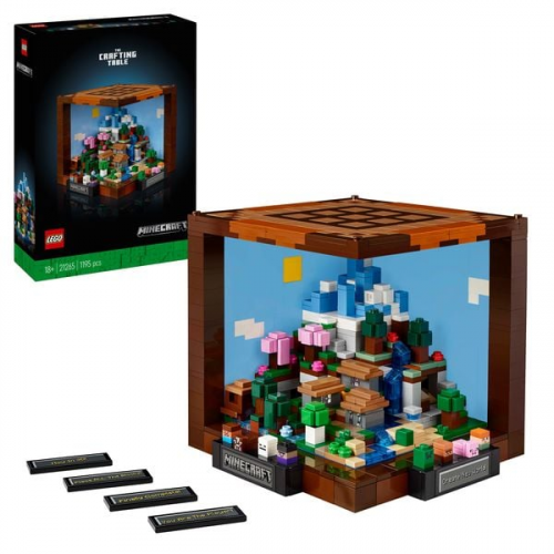 LEGO Minecraft Die Werkbank, kreatives Bauset für Erwachsene 21265