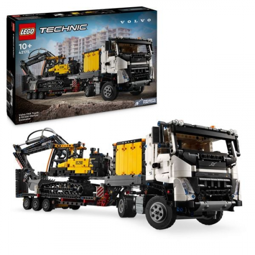 LEGO Technic Volvo FMX LKW mit EC230 Electric Raupenbagger, Bauset 42175