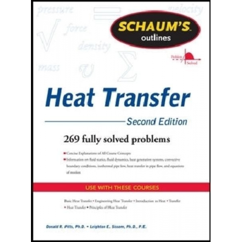 Donald Pitts Leighton Sissom - Schaum's Outline of Heat Transfer