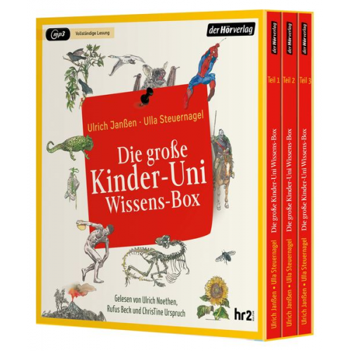 Ulrich Janssen Ulla Steuernagel - Die große Kinder-Uni Wissens-Box