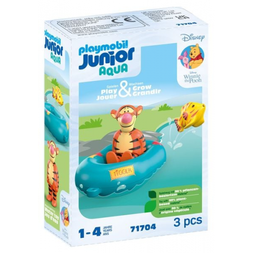 PLAYMOBIL JUNIOR & Disney 71704 - Tiggers Schlauchbootfahrt