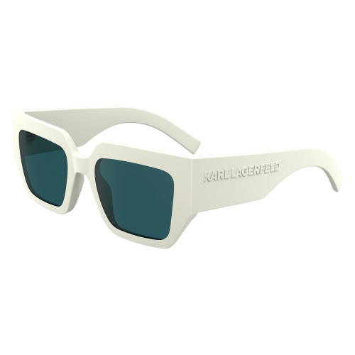 Sonnenbrillen  Karl lagerfeld Kl6166s col. 105 Donna Squadrata Bianco