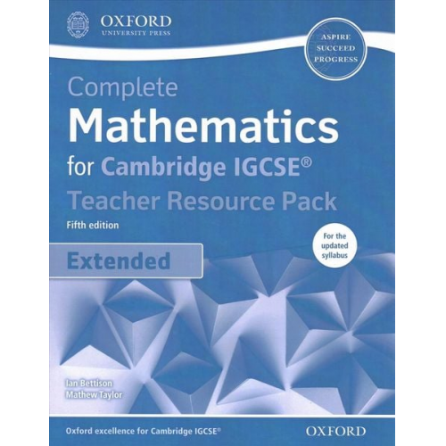 Ian Bettison - Complete Mathematics for Cambridge IGCSE® Teacher Resource Pack (Extended)