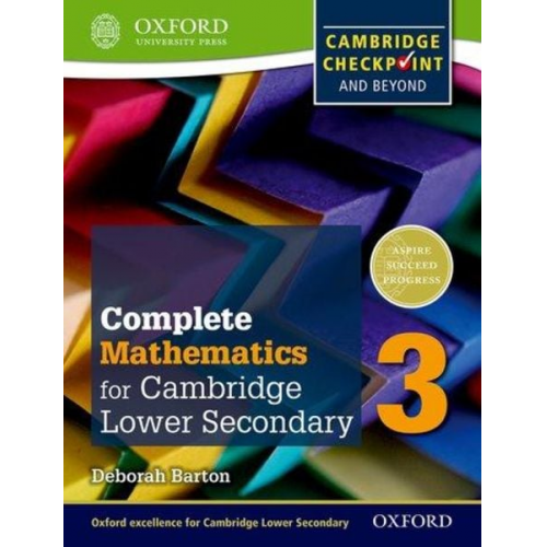 Deborah Barton - Complete Mathematics for Cambridge Lower Secondary 3 (First Edition)