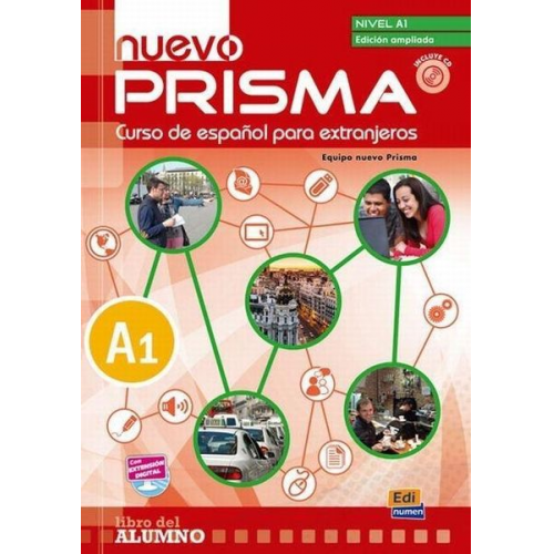 Nuevo Prisma Team - Nuevo Prisma A1: Ampliada Edition (12 sections): Student Book