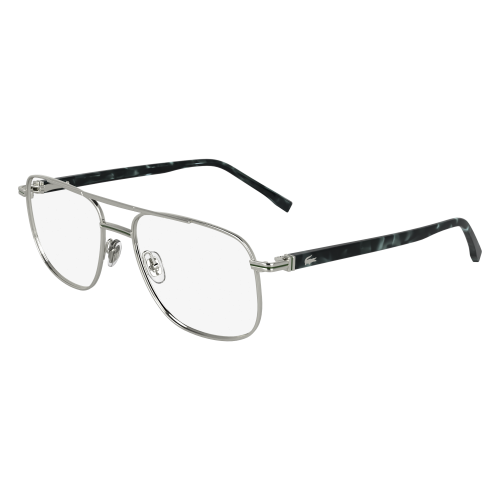 Brille  Lacoste L2302 col. 045 Uomo Squadrata Argento