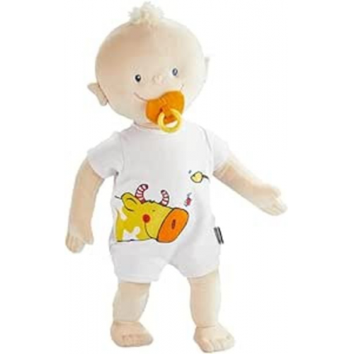 Kuschelpuppe Krümel, beige