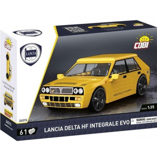 COBI 24515 - Lancia Delta HF Integrale EVO 1991, Maßstab 1:35, Bausatz, 61 Klemmbausteine