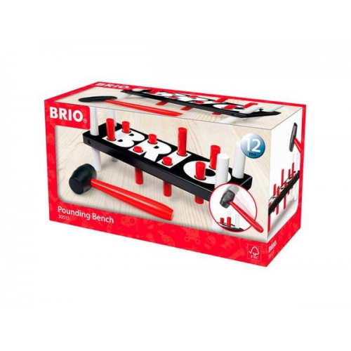BRIO - Schwarze Klopfbank