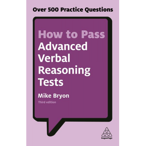 Mike Bryon - How to Pass Advanced Verbal Reasoning Tests