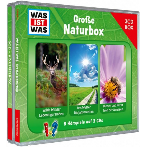 WAS IST WAS 3-CD Hörspielbox. Große Naturbox